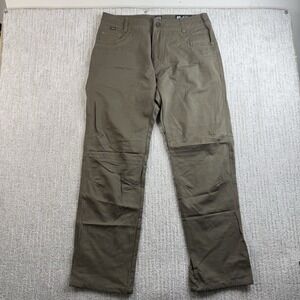 Kuhl Revolvr Pants Men's Size 34x32 Green Patina Dye